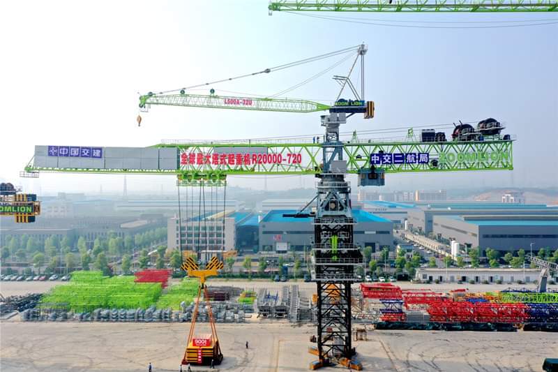 Heavyweight China Unveils World S Largest Tower Crane The Community News